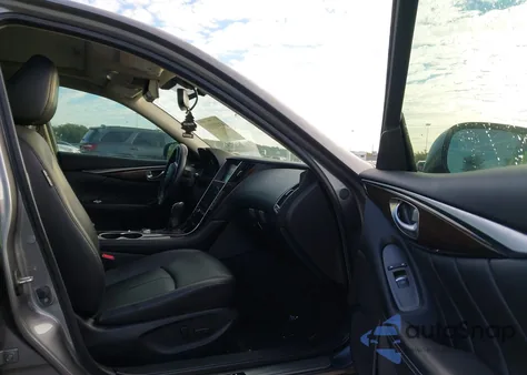 2019 Infiniti Q50 3.0T Luxe from USA, damaged, VIN JN1EV7AP3KM512166